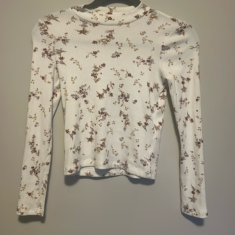 Abercrombie Kids Long Sleeve Flora Shirt